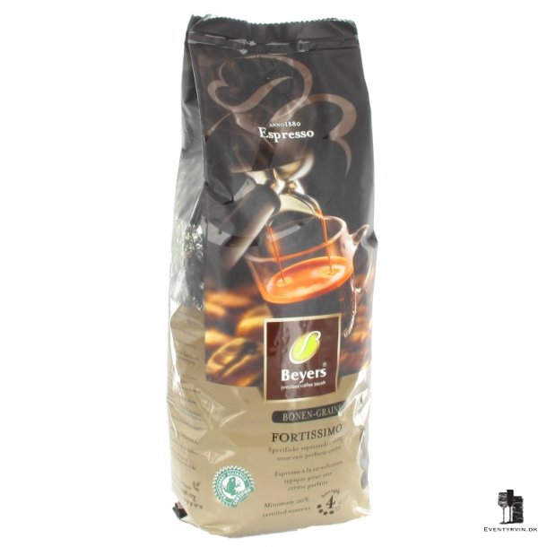Beyers Rainforest Alliance Fortissimo Espresso helbnne 1 kg.