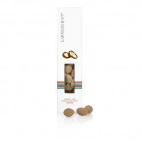 Mandel med chokolade og lakrids 120g.
