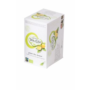 Tea of Life �kologisk Fairtrade Gr�n te Lemon