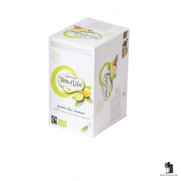 Tea of Life �kologisk Fairtrade Gr�n te Lemon