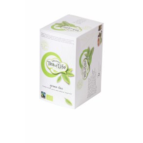 Tea of Life �kologisk Fairtrade Gr�n te
