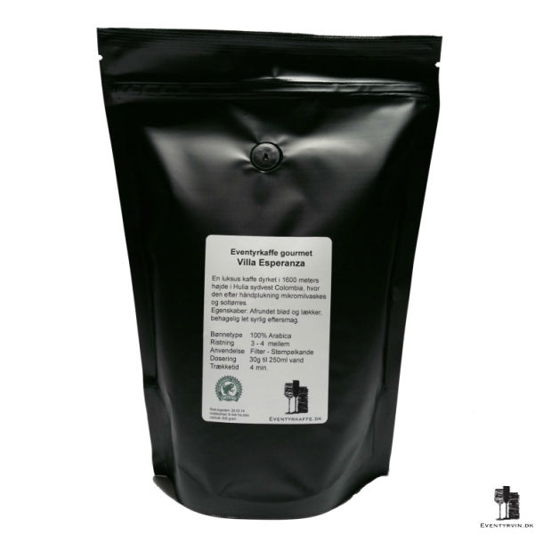 Eventyrkaffe gourmet Villa Esperanza 500g.