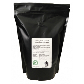 Eventyrkaffe gourmet Espresso Colomba 500g.