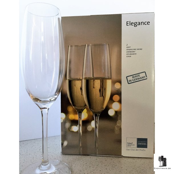 Schott Zwiesel Champagne glas i gaveske 2 stk.