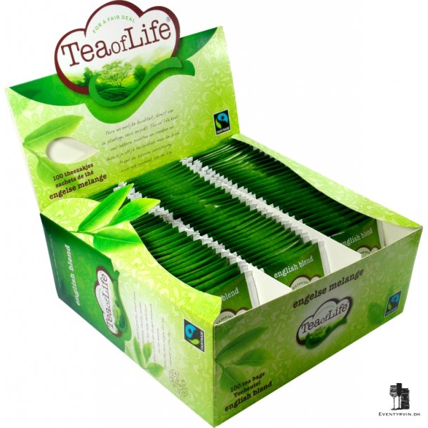 Tea of Life English Blend envelopes